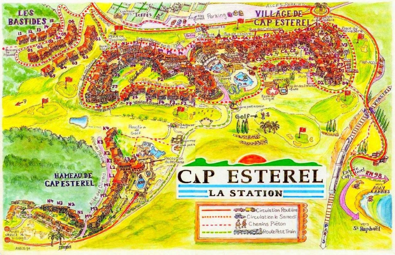 Huuummm C'Est La ! Beau T2 Cap Esterel Village Avec Clim ! Saint-Raphaël Eksteriør bilde